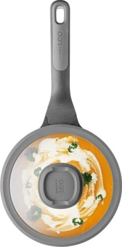 BergHOFF Steelpan Met Deksel Stone 18 Cm - Leo 8 BergHOFF Steelpan Met Deksel Stone 18 Cm - Leo -Keuken Pot 595x1200