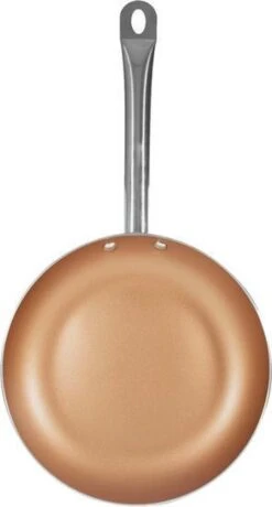 Merkloos Koekenpanset Copper Plus 20, 24 En 28 Cm -Keuken Pot 645x1200