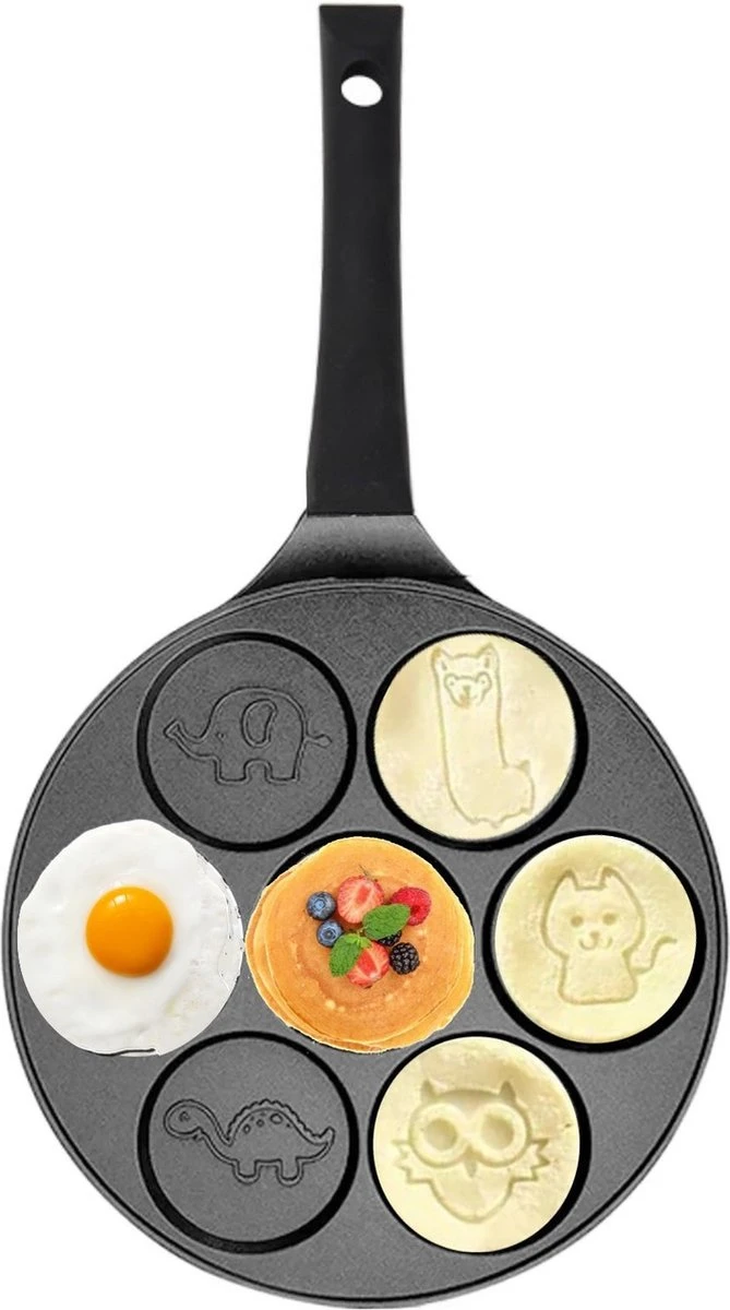 Pancake Pan met Dierlijke Vormen - Pannenkoekenpan - Crêpemaker - Pancakes Set Pancake Pan Met Dierlijke Vormen - Pannenkoekenpan - Crêpemaker - Pancakes Set -Keuken Pot 669x1200 1