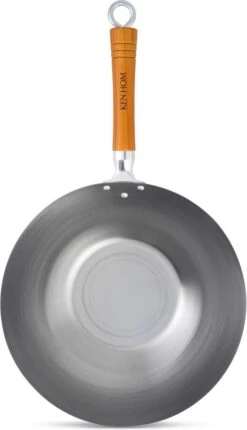 Ken Hom Classic Wok - Ø 32cm In Koolstofstaal En Houten Greep 5 Ken Hom Classic Wok - Ø 32cm In Koolstofstaal En Houten Greep -Keuken Pot 690x1200 2