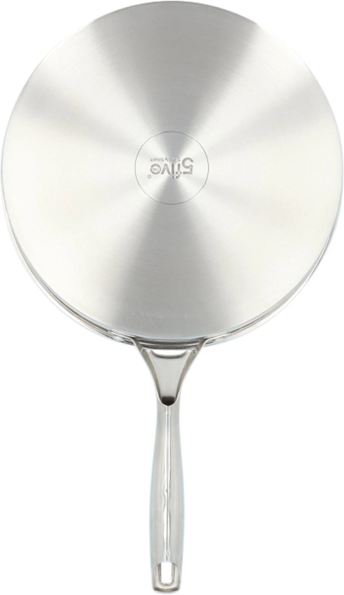 4goodz Dubbelwandige RVS Hapjespan met deksel 28 cm - Zilver 4goodz Dubbelwandige RVS Hapjespan Met Deksel 28 Cm - Zilver -Keuken Pot 693x1200 3