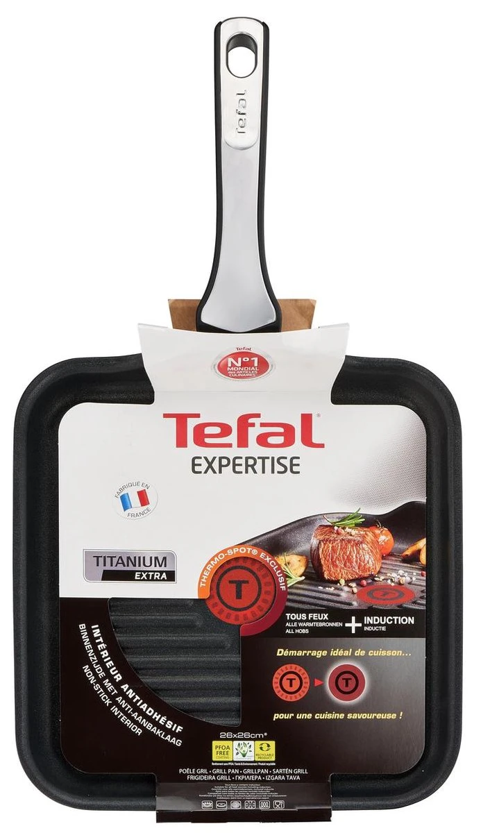 Tefal Expertise Grillpan - 26 x 26 cm Tefal Expertise Grillpan - 26 X 26 Cm -Keuken Pot 706x1200 1