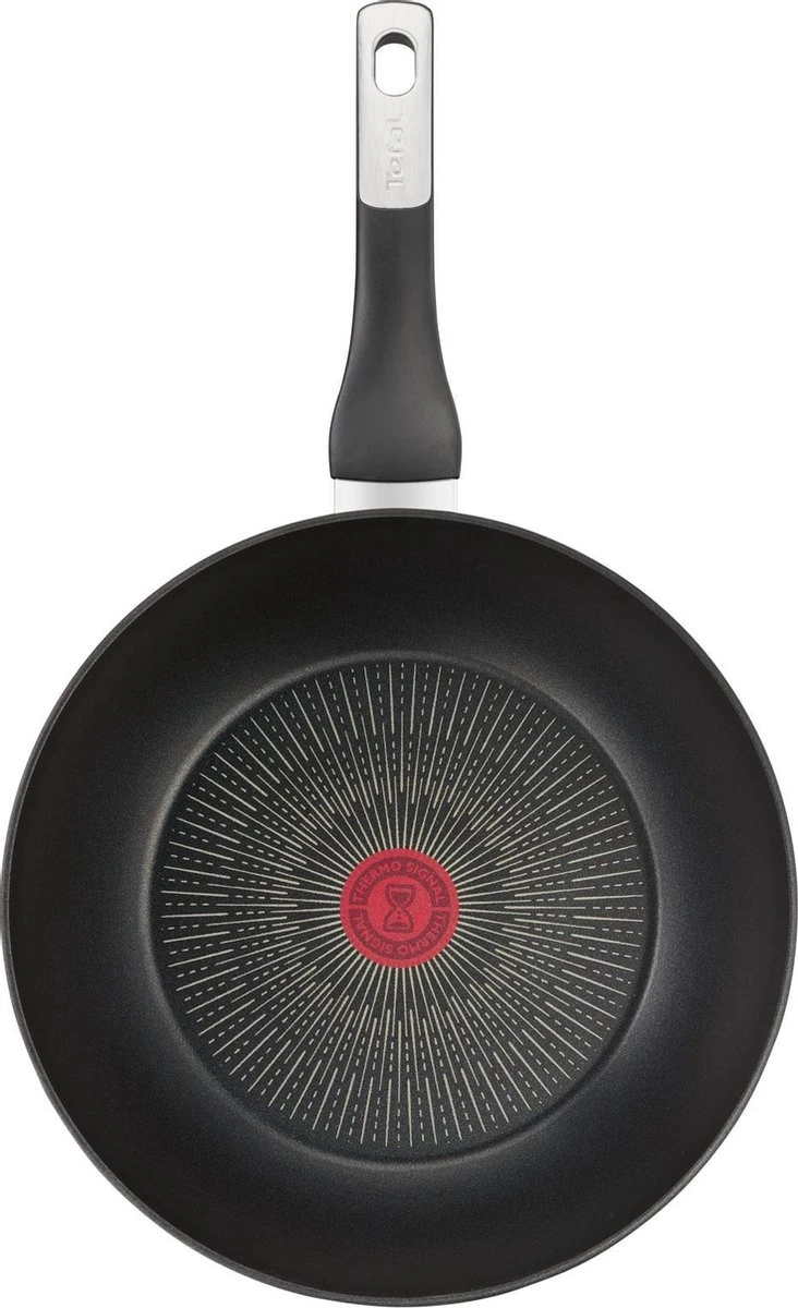 Tefal Unlimited - Pannenset - Koekenpannen Ø24/28 cm - Wokpan Ø28 cm Tefal Unlimited - Pannenset - Koekenpannen Ø24/28 Cm - Wokpan Ø28 Cm -Keuken Pot