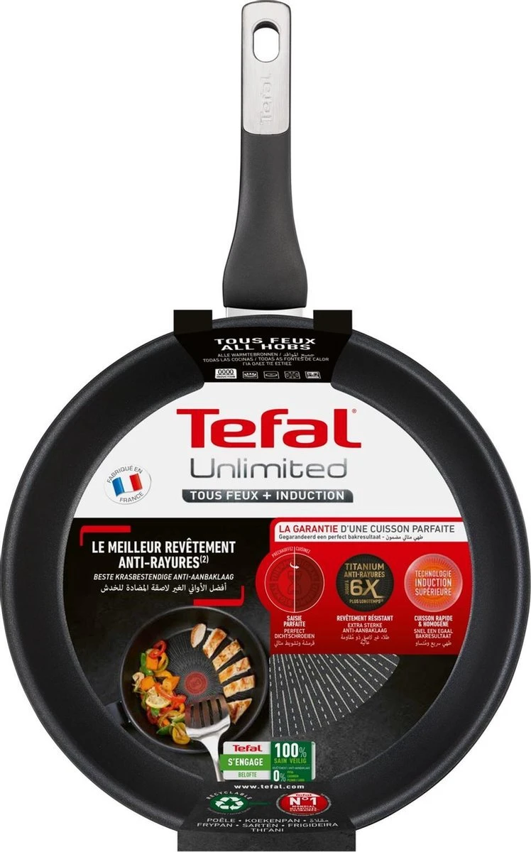 Tefal Unlimited Koekenpan - Ø 32 cm Tefal Unlimited Koekenpan - Ø 32 Cm -Keuken Pot