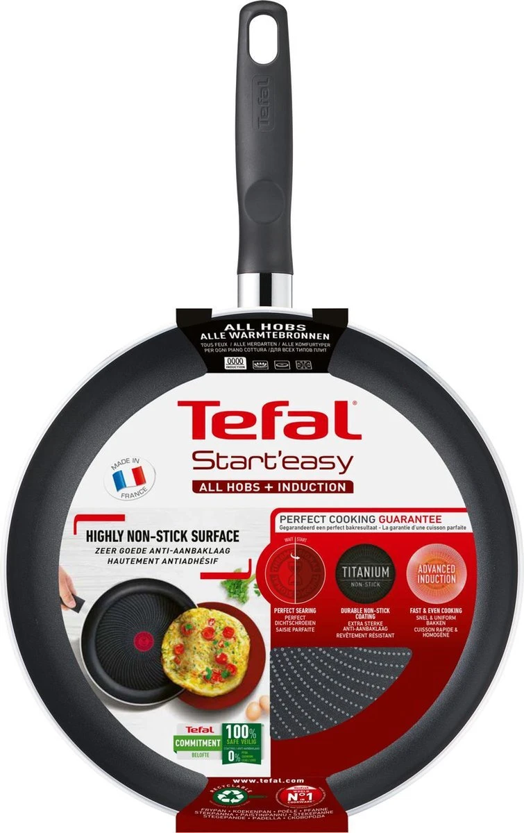 Tefal Start'easy koekenpan 24 cm - PFOA Vrij - Geschikt Voor Alle Warmtebronnen Tefal Start'easy Koekenpan 24 Cm - PFOA Vrij - Geschikt Voor Alle Warmtebronnen -Keuken Pot 755x1200 5