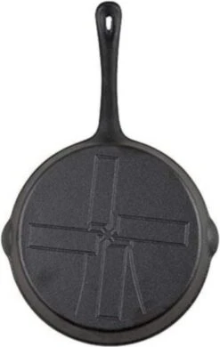 The Windmill Koekenpan Skillet Maxi 26 Cm Gietijzer Zwart -Keuken Pot 760x1200 1