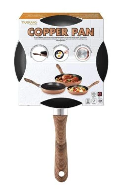 Nuovva Koperen Koekenpan - Keramische Antikleeflaag – Houten Handvat Koekenpan - Ø 24 Cm Inductie - PTFE-vrij 9 Nuovva Koperen Koekenpan - Keramische Antikleeflaag – Houten Handvat Koekenpan - Ø 24 Cm Inductie - PTFE-vrij -Keuken Pot 764x1200