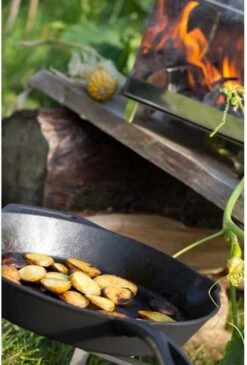 Petromax Skillet - Gietijzer - Koekenpan Met Steel En Handgreep - ø35cm Fp35t -Keuken Pot 813x1200