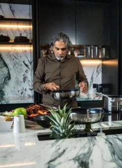 Soenil By ISENVI - Koekenpan Inductie - 24 CM - Keramische Pan - RVS Handgreep -Keuken Pot 872x1200