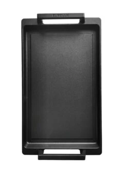Eurolux Teppanyaki Plaat Met Grepen - 41 X 24 X 2.5 Cm - Zwart - Aluminium - Geschikt Voor Alle Warmtebronnen -Keuken Pot 900x1200 27