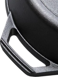 Koock Amsterdam® Skillet Gietijzer - Koekenpan - Geschikt Voor Alle Warmtebronnen Incl. BBQ En Inductie -Keuken Pot 903x1200