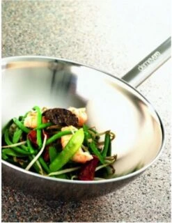 Demeyere Wok - Ø 30 Cm - Vlakke Bodem -Keuken Pot 925x1200