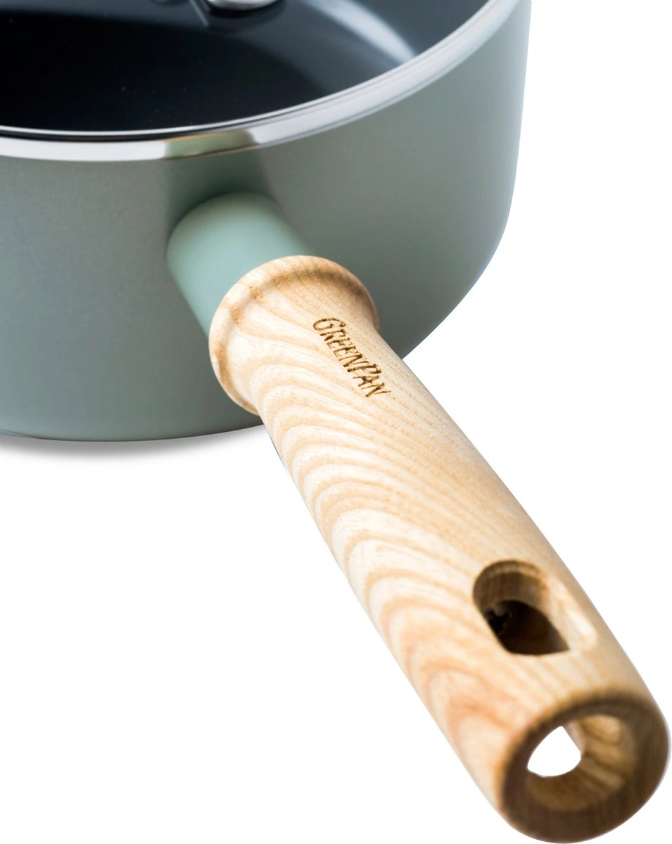 GreenPan Mayflower Steelpan - Ø 16 cm - Keramisch - Inductie GreenPan Mayflower Steelpan - Ø 16 Cm - Keramisch - Inductie -Keuken Pot